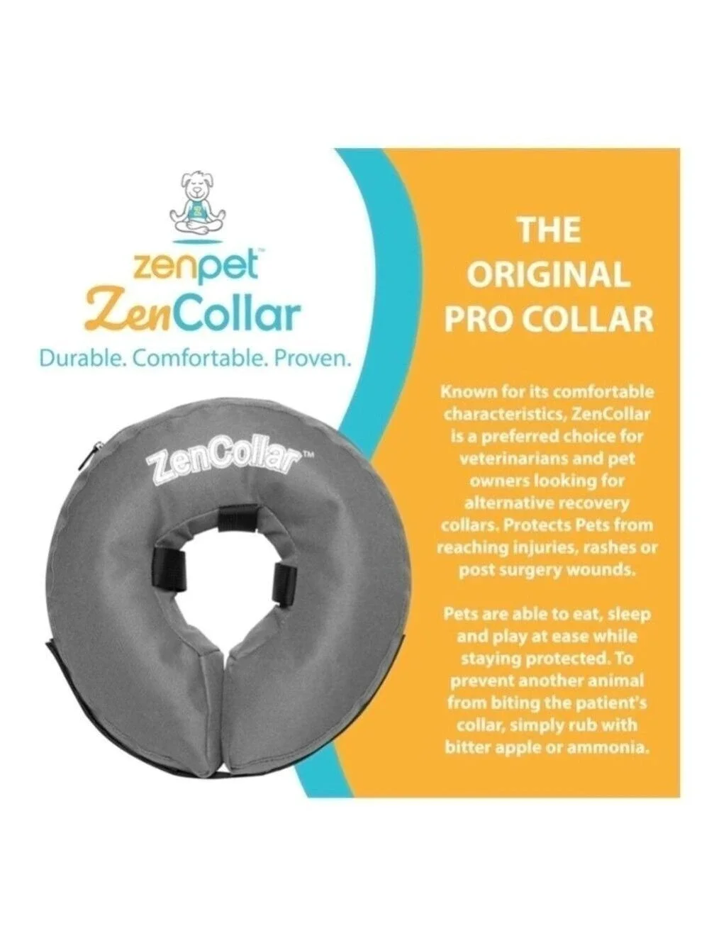 Pet recovery doughnut collar